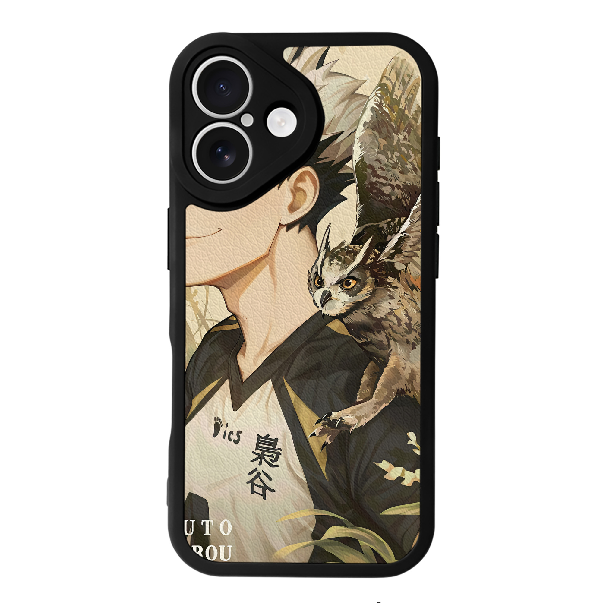 （画像用） ハイキュー!! Haikyu!! 【iPhone 16シリーズ対応】シリコンスマホケース（レザー調） 材質：シリコン